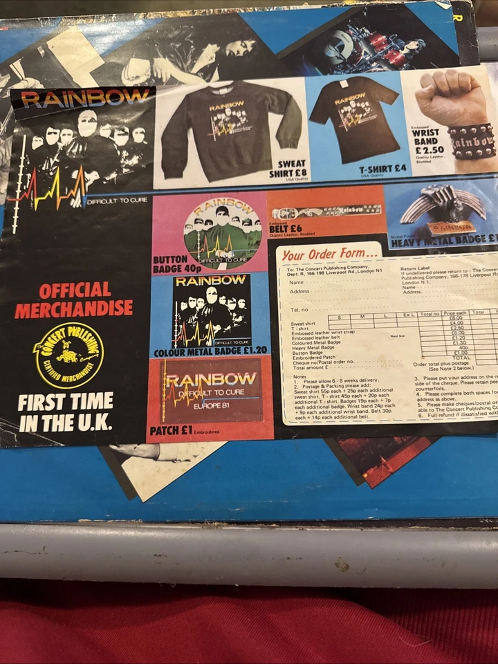 Rainbow Down to Earth Vinyl LP Record 1979 Original UK Album POLD 5023 - Image 4 of 4