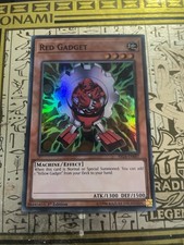 Yu-Gi-Oh Karte FIGA-DE007 Rotes Gadget Super Rare 1. Auflage