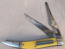 Western Boulder Colorado USA #751 Fish Pocket Knife