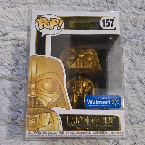 Funko Pop! Vinyl: Star Wars - Darth Vader (Gold) Walmart (Exclusive) #157