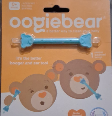 oogiebear Blue Booger and Ear Tool, Model oogiebear OOG-1003