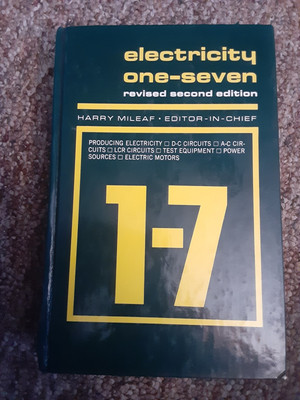 Electricity One-Seven by Harry Mileaf Hardcover Revised 2nd Edition 