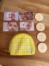 Lovevery first wallet purse w Coins  Cards 12 Mo Thinker Play Kit complete