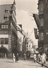Leipzig, Grimmaische Straße, interessante alte AK