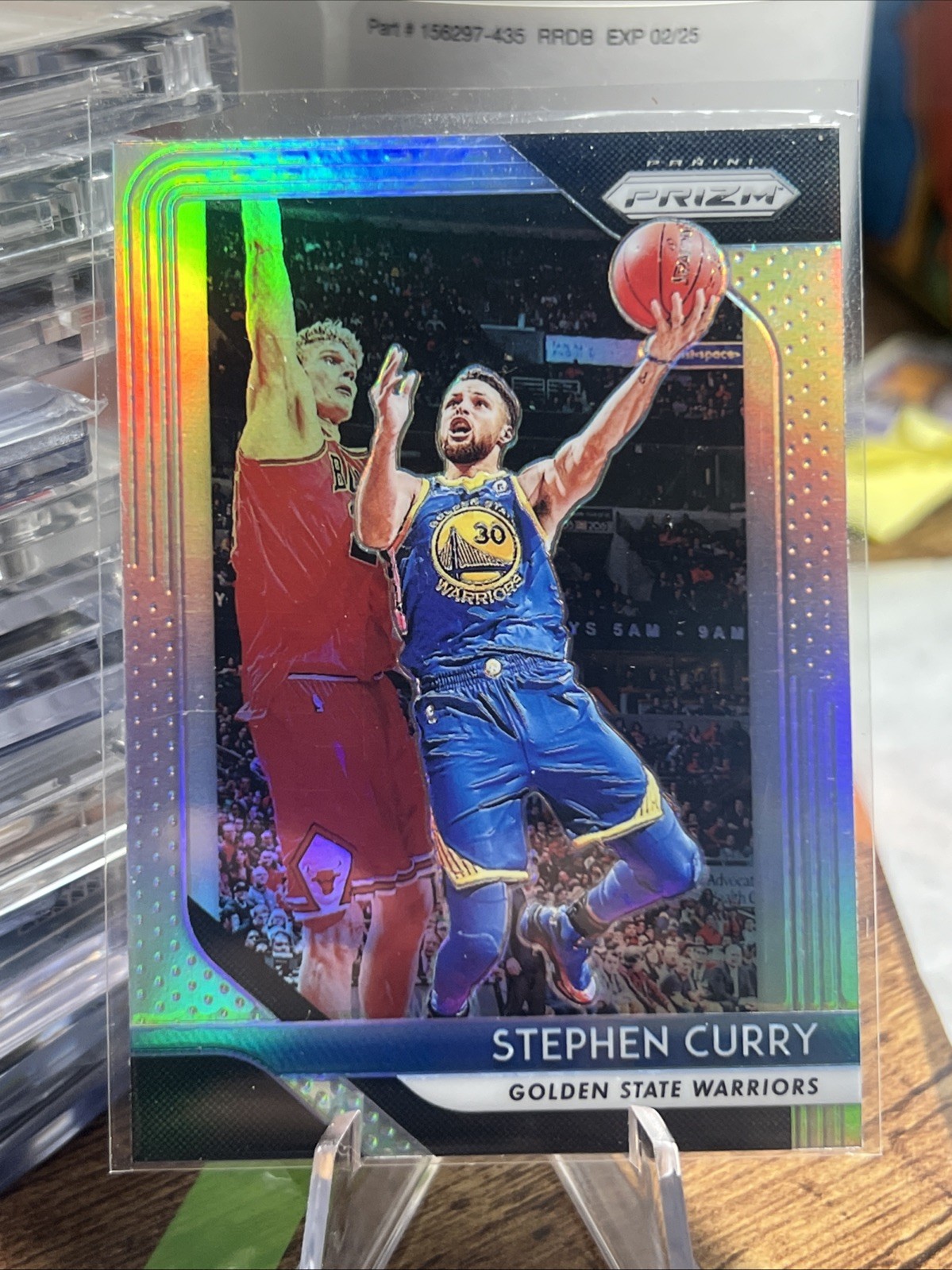 2018 Prizm Stephen Curry #222 Prizm Silver Golden State Warriors