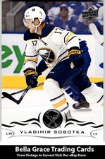 2018-19 Upper Deck #275 Vladimir Sobotka Buffalo Sabres NHL Hockey