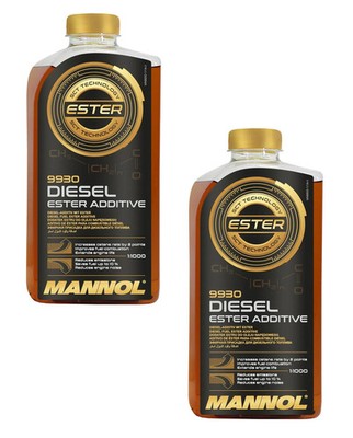 MANNOL Diesel Ester Additive 9930 Kraftstoffzusatz Diesel Zusatz 2 x 1 L