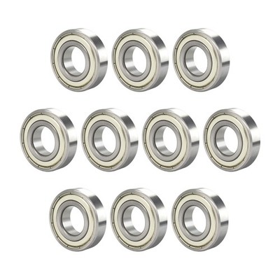 1614ZZ 10 PCS Deep Groove Ball Bearing ID 3/8''×OD 1-1/8''×Width 3/8'' Double Me...