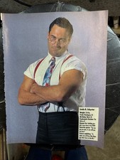 Irwin R Shyster Aka Mike Rotunda Wrestling Magazine Pin Up Poster