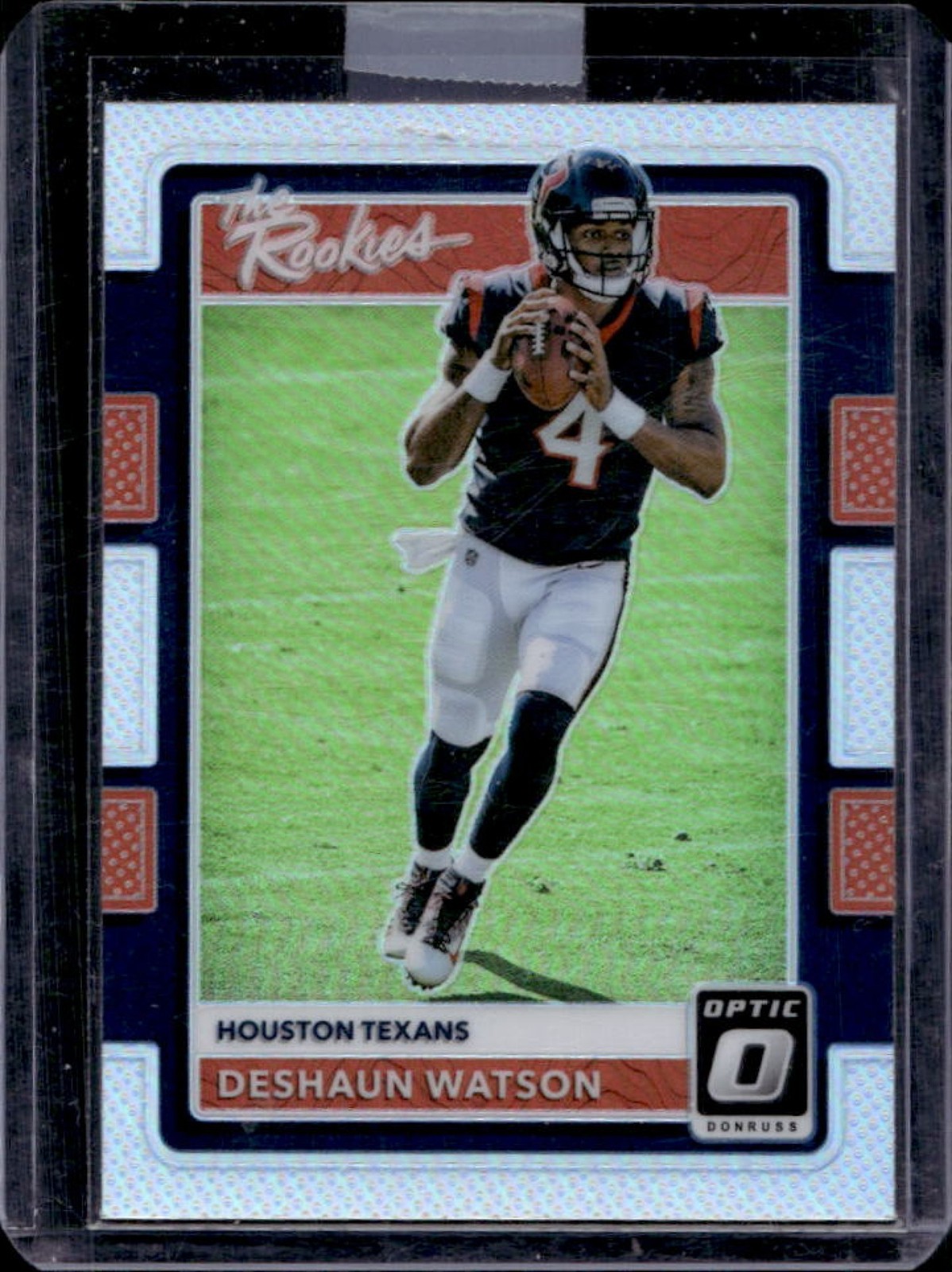 2017 Donruss Optic Deshaun Watson The Rookies Holo Rookie RC #8 Texans