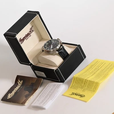 Armbanduhr Ingersoll Buffalo III IN1616BK Automatik Limited Edition 47mm Militär - Bild 1 von 4