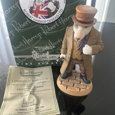 ROBERT HARROP Bull Terrier Bullseye 1st  Ed DP219S  Limited Ed Number 97/100 