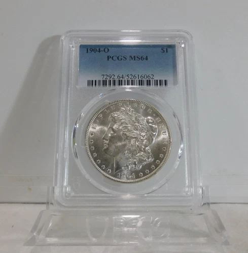 WOW!  1904-O  MORGAN Silver Dollar, PCGS MS-64!