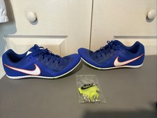 Nike Mens Size 10 Rival Multi Track  Field Blue Multi-Event Spikes DC8749-401