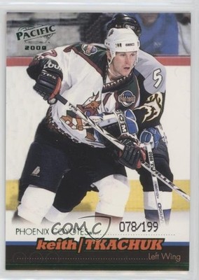 1999-00 Pacific Emerald Green 78/199 Keith Tkachuk #328 HOF 4ry