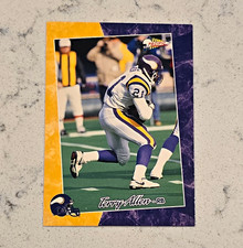 Pacific 1993 Terry Allen Base Set #71 Minnesota Vikings NFL Football Card