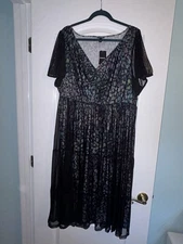 Ethereal Butterfly Design Torrid Dress Brand New With Tags