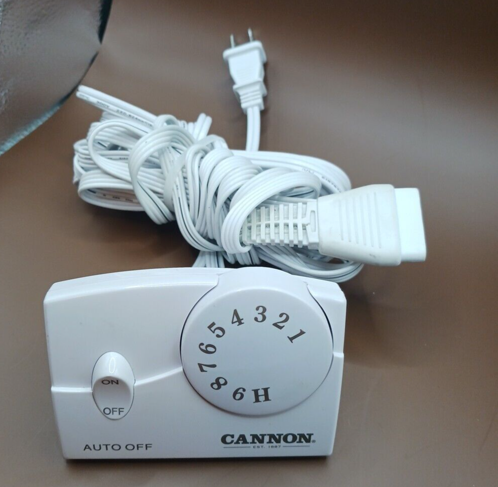 Cannon Biddeford Electric Heating Blanket 4Prong Controller TC11BA
