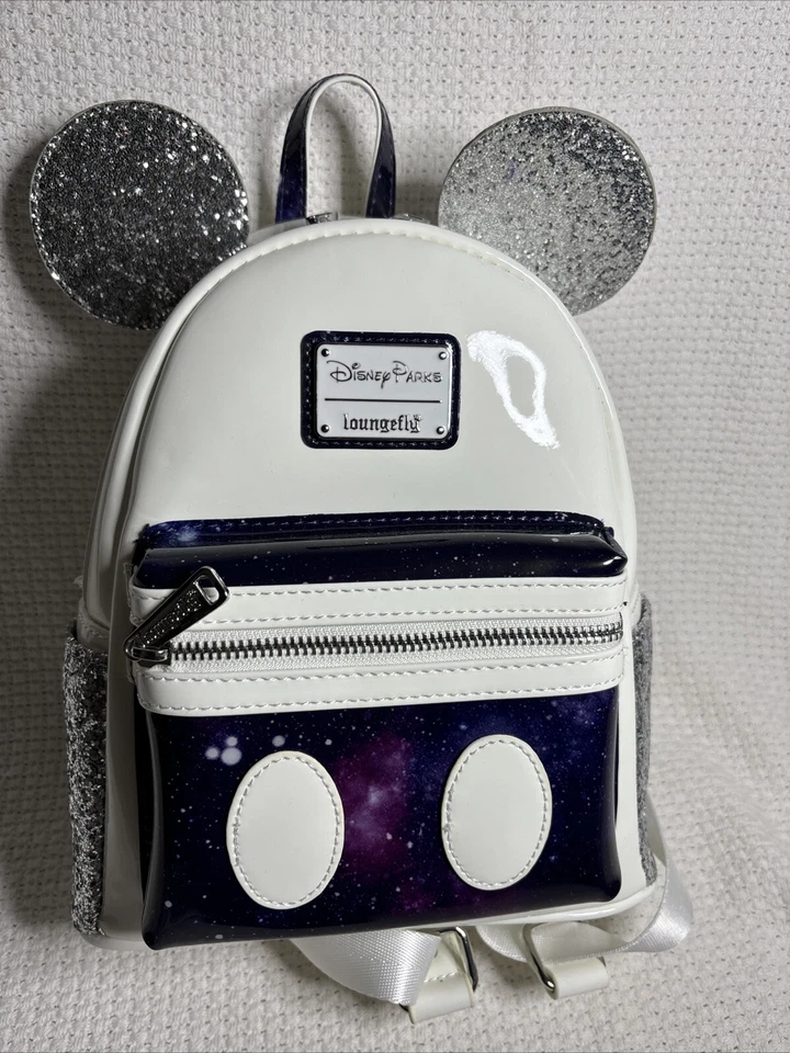 Disney Loungefly Mickey Mouse Main Attraction MMMA Space Mountain Backpack - Image 2 of 4