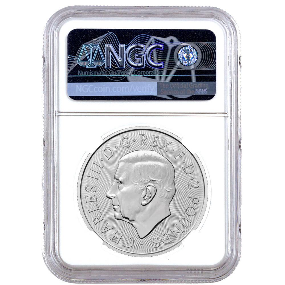 Great Britain 2024 £2 1-oz Silver Britannia NGC MS69 FR | eBay