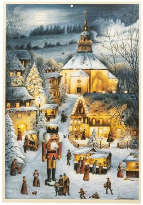 Adventskalender ''Seiffen'' verschiedene Formate / 1 Stück