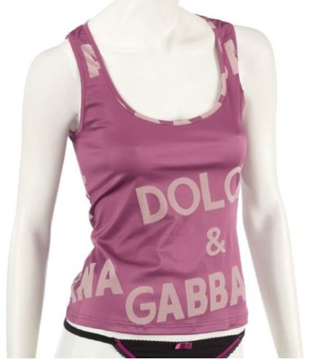 DOLCE & GABBANA Branded Top BNWT