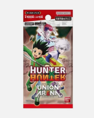 BANDAI Union Arena Booster Pack HUNTER×HUNTER BOX JAPAN BANDAI Union Arena Booster Pack HUNTER×HUNTER BOX JAPAN