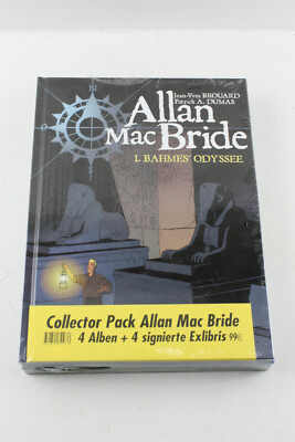 BD Must Brouard Dumas ALLAN MAC BRIDE Coll Pack 4 Alben + 4 sign Exlibris NeuOVP