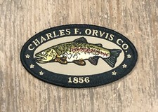 Retro 1856 Charles F. Orvis Co Trout Patch