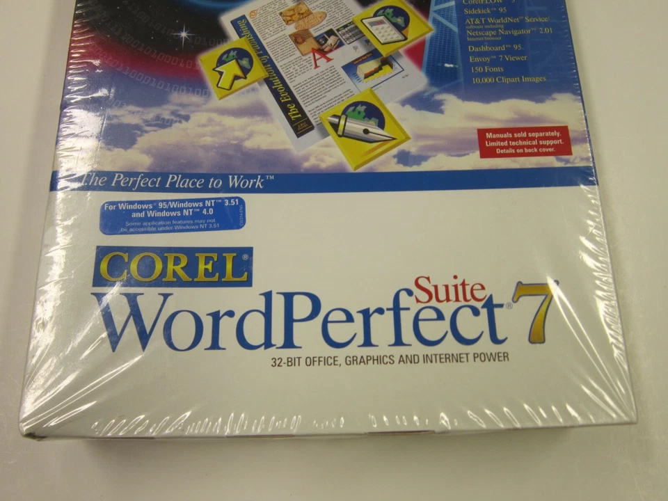 Corel WordPerfect Suite 7 Academic Edition For Windows 95 NT 3.51 NT 4.0 - Image 3 of 4