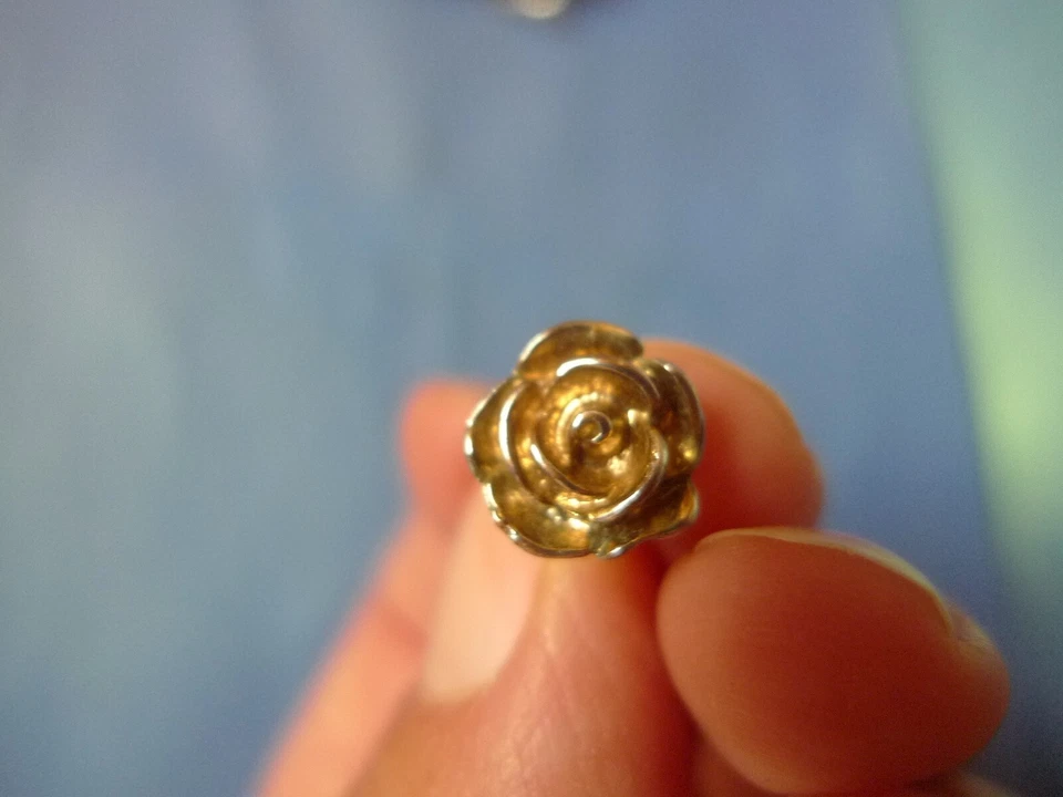 J99 Joyería de Moda Italina Pendientes Individuales Tachuelas Rosa Estrás Cristal Piezas Foto 3 de 4