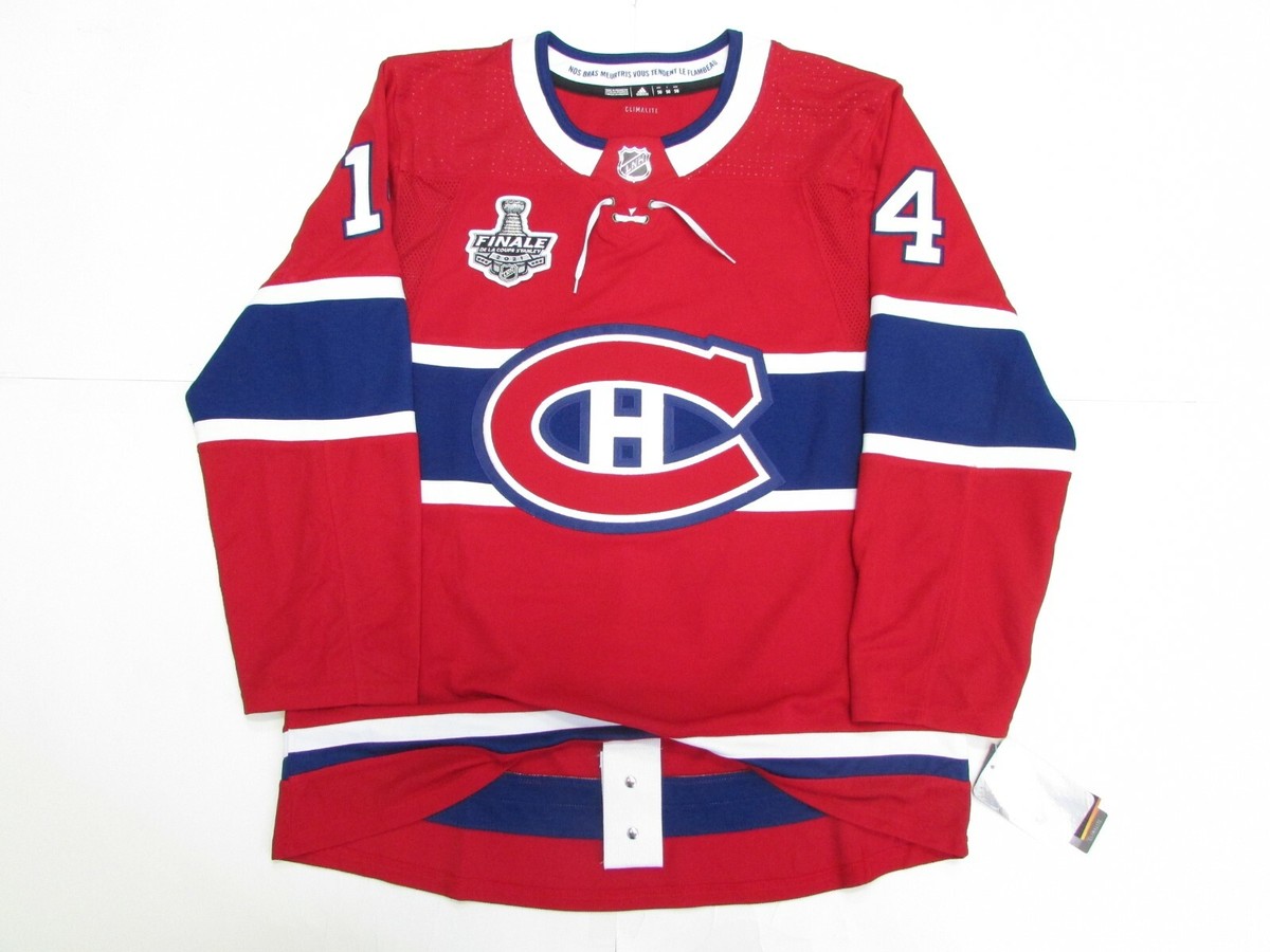 NICK SUZUKI MONTREAL CANADIENS 2021 STANLEY CUP FINAL AUTHENTIC