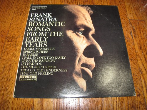 FRANK SINATRA - ROMANTISCHE LIEDER AUS DEN EARYL-JAHREN - COLUMBIA RECORDS LP