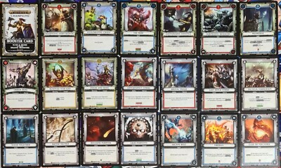 21 x Warhammer Age Of Sigma Champions Karten alle verschieden keine doppelten unbenutzt
