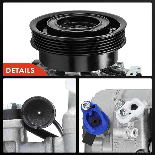 A/C Compressor w/ 7SBU16 Style for Land Rover Freelander Rover 75 1.8 JPB101450 - Picture 8 of 10