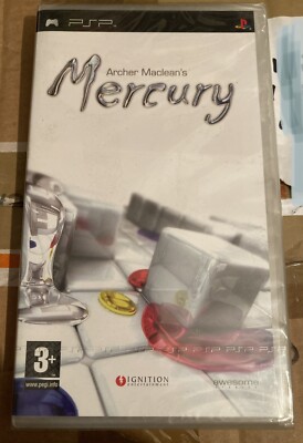 Mercury Archer Maclean's SONY PSP PLAYSTATION PAL Eng Sealed NEW Retro Game