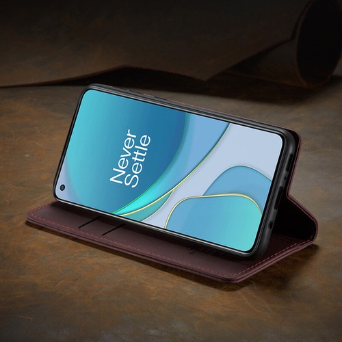 For OnePlus Nord/13/12/11/8T/8/7 Pro Magnetic Wallet Case Leather Flip Cover - Picture 25 of 25