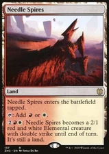 MTG Magic the Gathering Needle Spires (137/155) Zendikar Rising Commander LP
