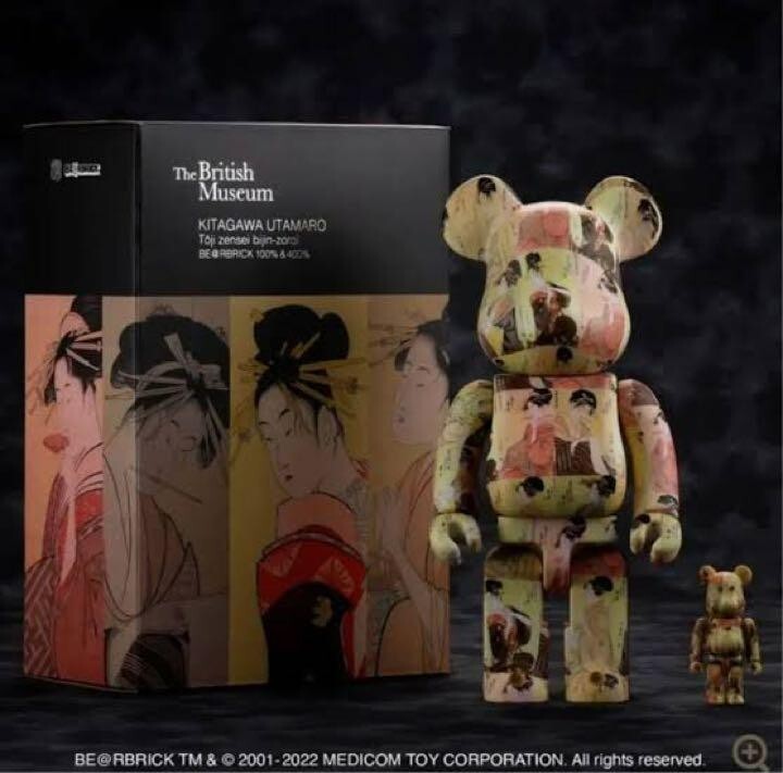 The British Museum BE@RBRICK KITAGAWA UTAMARO Toji zensei The British Museum BE@RBRICK KITAGAWA UTAMARO Toji zensei