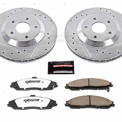 Power Stop 1-Click Street Warrior Z26 Brake Kit for 97-04 Chevy Corvette