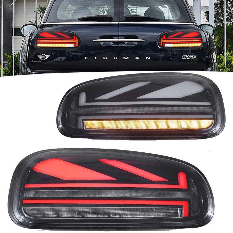 SMOKE LED TailLights for Mini Cooper Clubman F54 N 2016-2023 Sequential Rear L+R - Image 3 of 4