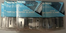 Wahl #1006 Two Hole Clipper Blade  Set ( Taper )  12 Set
