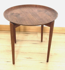 Mid-Century Modern Teak Tapered-Leg Side / Coffee Table — listing 4