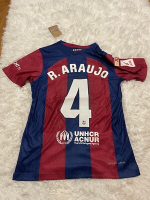 FC Barcelona Nike シャツ UNHCR Nike Mens FC Barcelona 25/26 Home Jersey Replica