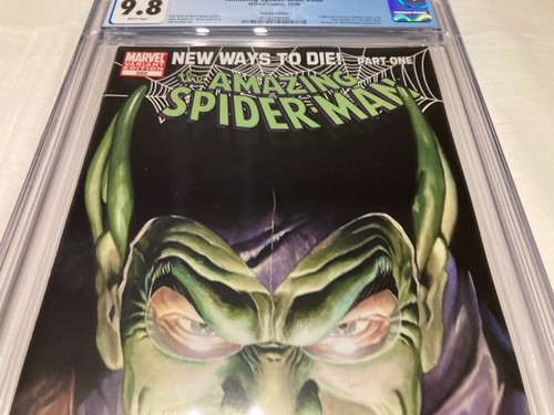 Amazing Spider-Man 568 CGC 9.8 NM/M White Pages Green Goblin Variant Ed. 2008 - 第 5/19 張圖片