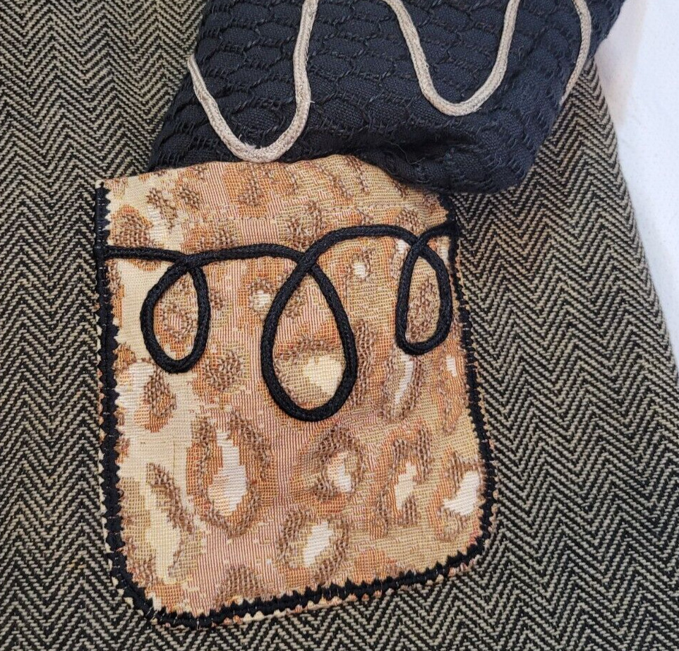 ALLURE Boutique patchwork jacket size TL Tall Lar… - image 4