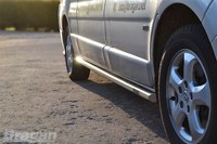 Seitenleisten Trittstufen LWB FüR Vauxhall Opel Vivaro 2002-2014 304 Edelstahl