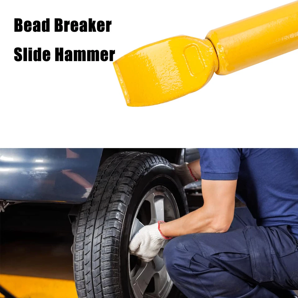 Heavy Duty Impact tire slide hammer ram bar Bead Breaker for car truck tractor — 第 4/4 张图片