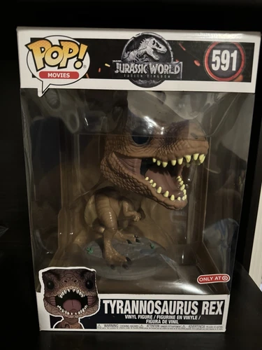 Funko Pop Tyrannosaurus Rex #591 Jurassic World 10" pulgadas objetivo exclusivo
