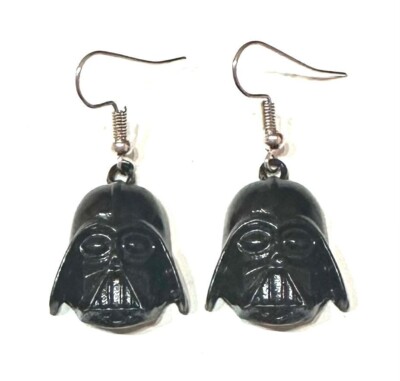 Star Wars Ohrringe Ohrhänger Darth Vader Star Wars May The Force Maske